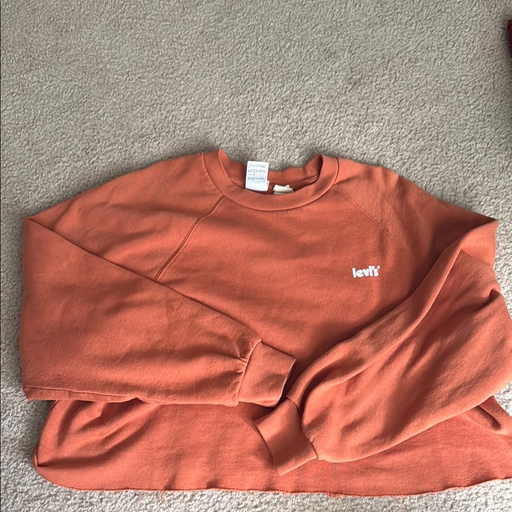 Levi's Warm Tangerine Crewneck